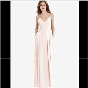 After Six Style 1514 Bridesmaids Dress Size 6 Blush Color
